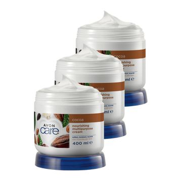 Avon Kakao Yağı E Vitaminli 3x400 ml Vücut Losyonu