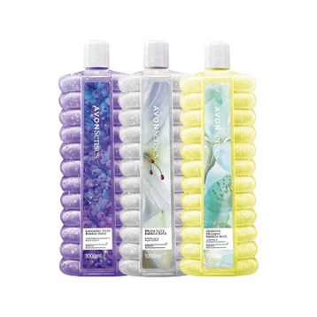 Avon Lavanta Kokulu 1 L Banyo Köpüğü + White Lily Zambak 1 L Banyo Köpüğü + Yasemin 1 L Banyo Köpüğü