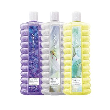 Avon Lavanta Kokulu 1 L Banyo Köpüğü + White Lily Zambak 1 L Banyo Köpüğü + Yasemin 1 L Banyo Köpüğü