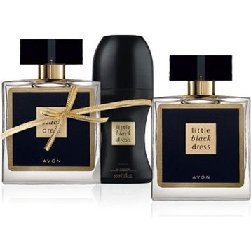 Avon Little Black Dress EDP 50 ml Kadın Parfüm + Little Black Dress 100 ml Vücut Spreyi + Little Black Dress 50 ml Roll-On + Little Black 150 ml Vücut Losyonu