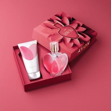 Avon Lov U EDP 50 ml Kadın Parfüm + 150 ml Vücut Losyonu
