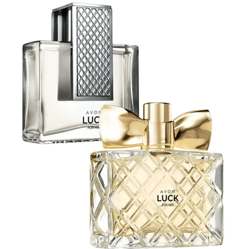 Avon Luck EDT 75 ml Erkek + Avon Luck 50 ml Kadın Parfümü 2'li Set