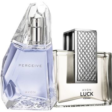 Avon Luck Erkek Parfüm ve Perceive 125ml Kadın Parfüm Paketi