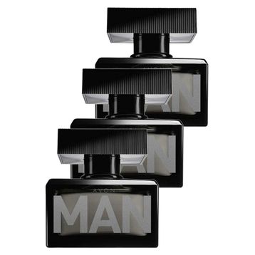 Avon Man EDT 3x75 ml Erkek Parfüm
