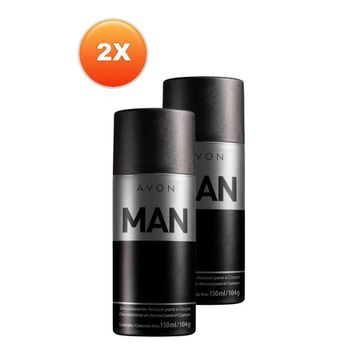 Avon Man Erkek Deodorant İkili Set
