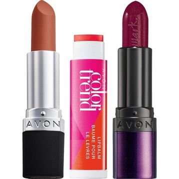 Avon Mat Ruj Marvelous Mocha Mark Prism Blast Off Ruj Ve Dudak Bakımı Paketi
