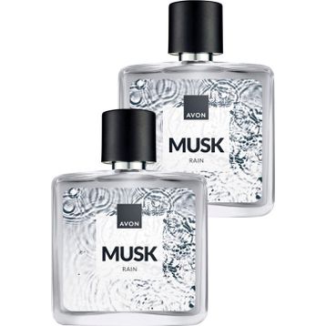 Avon Musk Rain EDT 2x75 ml Erkek Parfüm