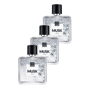 Avon Musk Rain EDT 3x75 ml Erkek Parfüm