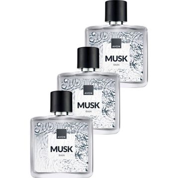 Avon Musk Rain EDT 3x75 ml Erkek Parfüm