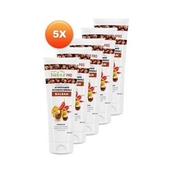 Avon Nature Pro At Kestanesi ve Kırmızı Biberli 250 ml 5'li Balsam