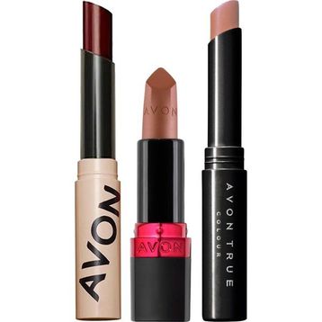 Avon Plum Tinted Balm ve Ultra Beauty Cappucino, Marvellous Mocha Ruj Paketi
