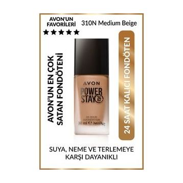 Avon Porcelain 30 ml Power Stay Mat Fondöten