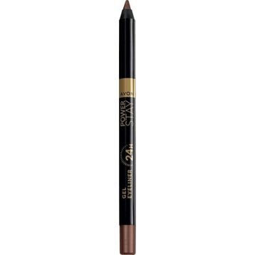 Avon Power Chocolate Brown Stay Jel Eyeliner