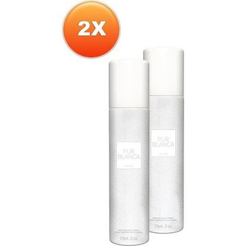 Avon Pur Blanca 2x75 ml Kadın Deodorant