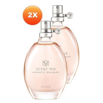 Avon Scent Mix Romantic Bouquet Edt 30 ml 2'li Set Kadın Parfüm