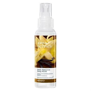 Avon Senses 100 ml Soft Vanilla Vücut Spreyi