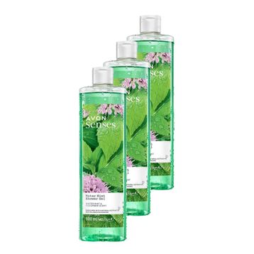 Avon Senses Water Mint 3x500 ml Nane ve Salatalık Kokulu Duş Jeli
