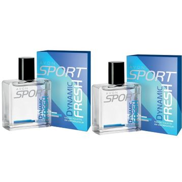 Avon Sport Dynamic Fresh EDT 2x50 ml Erkek Parfüm Seti