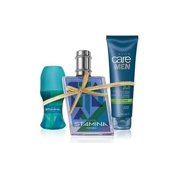 Avon Stamina EDT 75 ml 3'lü Erkek Parfüm
