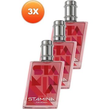 Avon Stamina EDT 75 ml 3'lü Kadın Parfüm