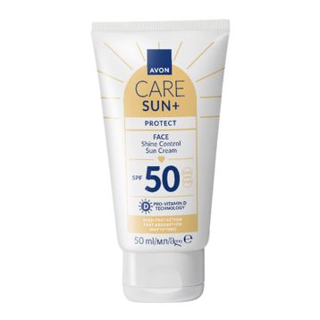 Avon Sun+ Protect Yüz İçin Parlaklık Kontrolü SPF50 50 ml Güneş Kremi