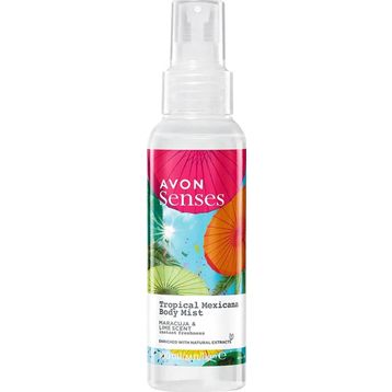 Avon Tropical Mexicana 100 ml Çarkıfelek ve Limon Kokulu Vücut Spreyi