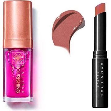 Avon True Nourishing Blossom 7 ml Dudak Yağı + Ultra Beauty Totally Twig Ruj