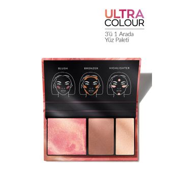 Avon Ultra Colour Sun Kissed 3'ü 1 Arada Yüz Paleti