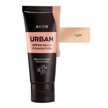 Avon Urban SPF50 Light 30 ml Fondöten