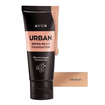 Avon Urban SPF50 Medium Fondöten