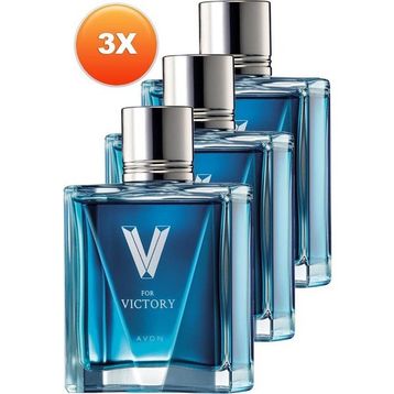 Avon V for Victory EDT 3x75 ml Erkek Parfüm