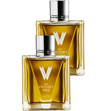 Avon V for Victory Gold EDT 75 ml 2'li Erkek Parfüm