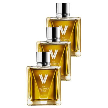 Avon V for Victory Gold EDT 75 ml 3'lü Erkek Parfüm