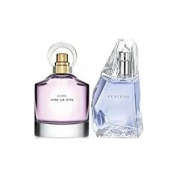 Avon Vıva La Vıta EDP 50 ml ve Perceıve 50 ml Kadın Parfüm Seti