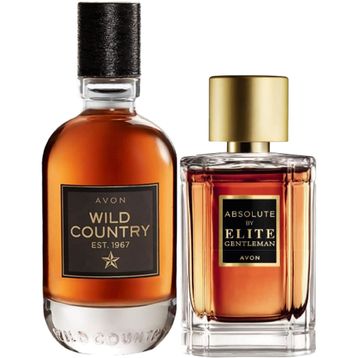 Avon Wild Country EDT 75 ml+Absolute By Elite Gentleman EDT 50 ml Erkek Parfüm Paketi