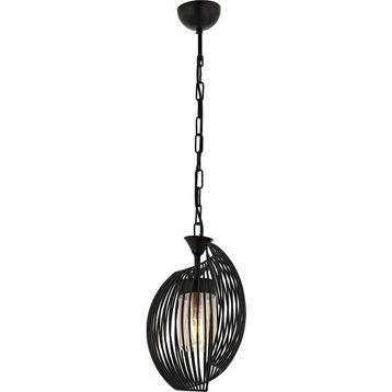 Avonni 1905 Siyah Ailesi Eskitme Modern Avize