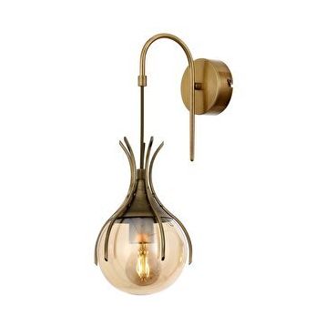 Avonni AP-60161-1E Eskitme Kaplama E27 Metal Cam 13x18 cm Aplik