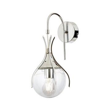 Avonni AP-60161-1K Krom Kaplama E27 Metal Cam 13x18 cm Aplik