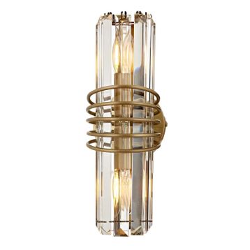 Avonni AP-60398-1E E14 Metal Kristal 10 cm Eskitme Kaplama Aplik