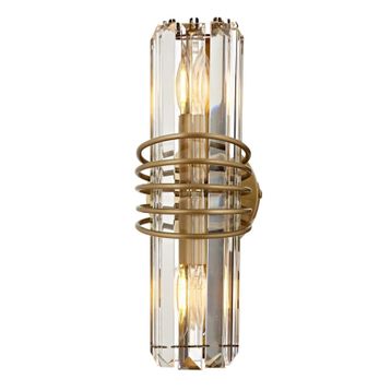 Avonni AP-60398-1E E14 Metal Kristal 10 cm Eskitme Kaplama Aplik