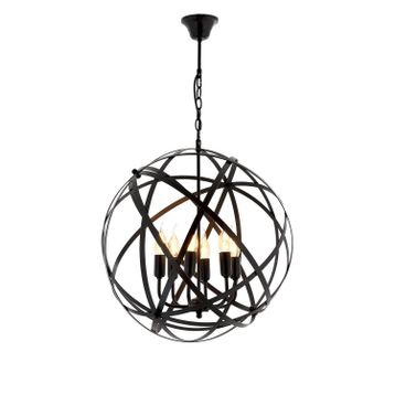 Avonni AV-4183-6BSY Siyah Avize