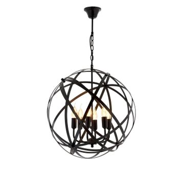 Avonni AV-4183-6BSY Siyah Avize
