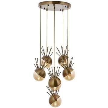 Avonni AV-60218-6ET Eskitme Kaplama 50 cm Modern Avize