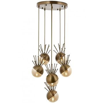 Avonni AV-60218-6ET Eskitme Kaplama 50 cm Modern Avize