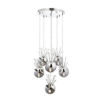 Avonni AV-60218-6KT Krom Kaplama 50 cm Modern Avize