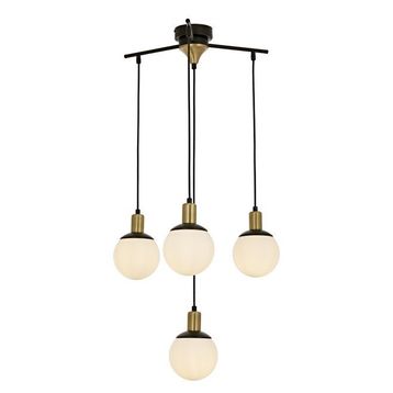 Avonni AV-60273-4BSY Siyah Boyalı Modern Avize