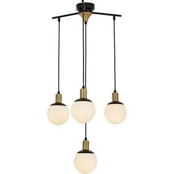 Avonni AV-60273-4BSY Siyah Boyalı Modern Avize