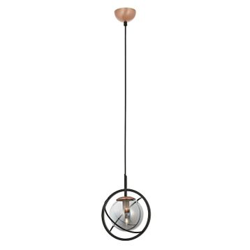 Avonni AV-60291-1BSY Siyah Boyalı Modern Avize
