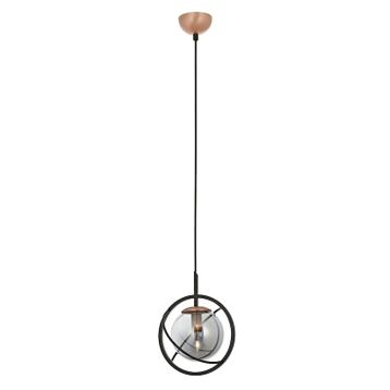 Avonni AV-60291-1BSY Siyah Boyalı Modern Avize