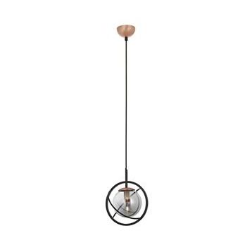 Avonni AV-60291-1BSY Siyah Boyalı Modern Avize